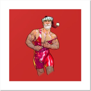 Latex Santa Posters and Art